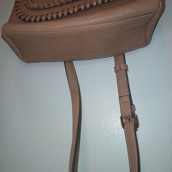 Sole Society Pink Top Handle Purse With Shoulder Cross Body Strap - Picture 5 of 12